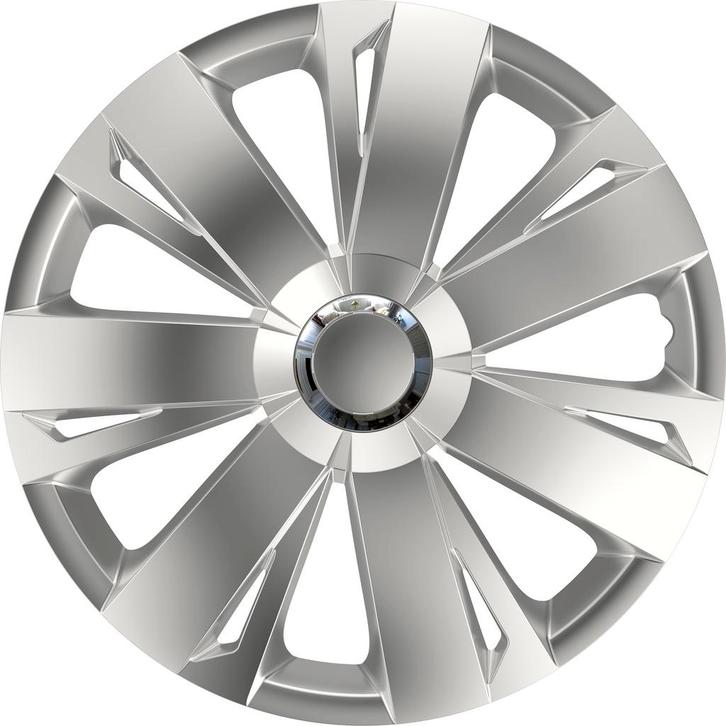 Wieldoppen  Energy RC Zilver 14 inch, Auto diversen, Wieldoppen, Verzenden