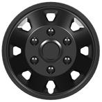Wieldoppen  Utah II 16-inch zwart, Auto diversen, Wieldoppen, Verzenden, Nieuw