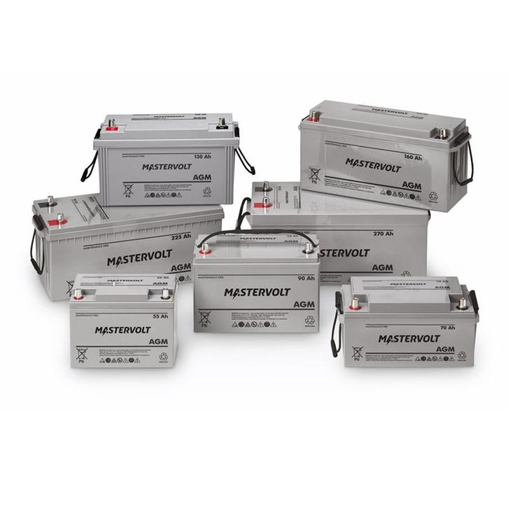 Mastervolt AGM Accu 12 Volt 70 Ah, Watersport en Boten, Bootonderdelen, Nieuw, Zeilboot of Motorboot, Ophalen of Verzenden