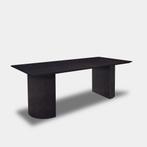 Tafel Rechthoekig Eikenhout  Half Rond, Huis en Inrichting, Tafels | Eettafels, Nieuw