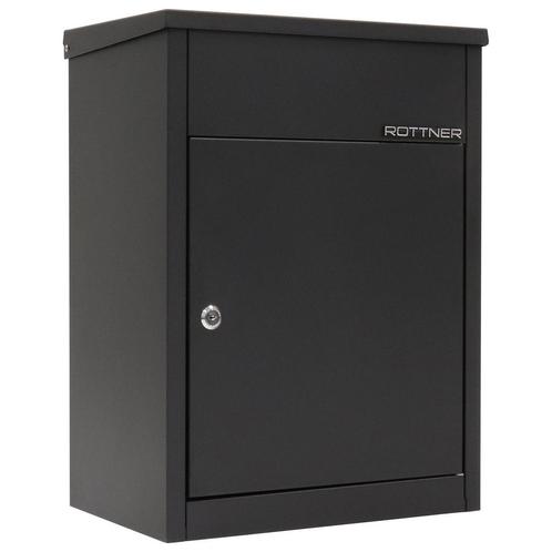 Rottner Pakketbrievenbus Parcel Keeper 500 Zwart, Huis en Inrichting, Woonaccessoires | Overige, Verzenden