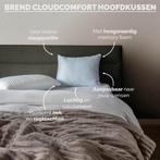 2dekans | BREND BR-2215 CloudComfort Hoofdkussen voor alle, Ophalen of Verzenden, Zo goed als nieuw, Wit