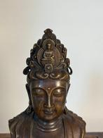 Guanyin Buste 21 cm - Brons - China - Eind 20e eeuw