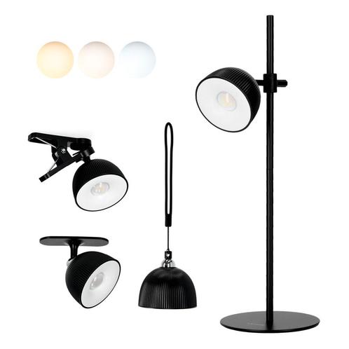 LED Orbi 2,5W 4in1 Bureaulamp magnetisch Zwart - CCT, Huis en Inrichting, Lampen | Tafellampen, Nieuw, Kunststof, Ophalen of Verzenden