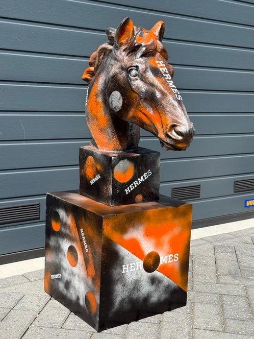 Daluxe Art - 1999 • H.ermes Horse Display • XXL Size, Antiek en Kunst, Kunst | Schilderijen | Modern