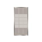 Nisdeur VM Go Avis 120x185cm Schuifdeur 4mm Veiligheidsglas, Ophalen of Verzenden, Nieuw, Chroom, Douche