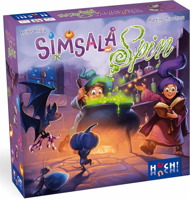 Simsala Spin | Huch! & Friends - Gezelschapsspellen, Hobby en Vrije tijd, Gezelschapsspellen | Bordspellen, Nieuw, Verzenden