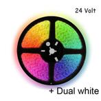 5 meter RGBW (Koud + warm wit) led strip - 60Leds/m - 24V, Hobby en Vrije tijd, Elektronica-componenten, Ophalen of Verzenden
