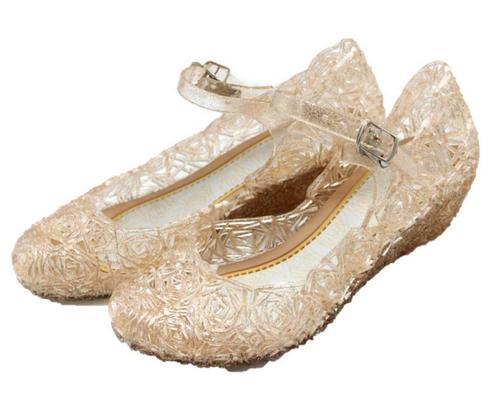 Glitter schoenen - Goud - Prinsessenjurk, Kinderen en Baby's, Kinderkleding | Schoenen en Sokken, Nieuw, Ophalen of Verzenden
