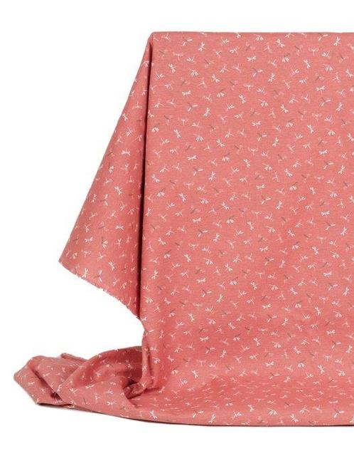 Premium Panama - Libel op een rode achtergrond - Textiel - 5, Antiek en Kunst, Antiek | Kleden en Textiel