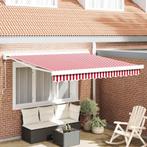 vidaXL Markies Rood en Wit 350 x 250 x 165 cm Polyester en, Verzenden, Nieuw