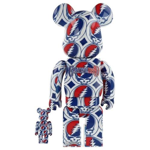 Medicom Toy Be@rbrick - Grateful Dead (Steal Your Face) 400%, Antiek en Kunst, Kunst | Schilderijen | Modern
