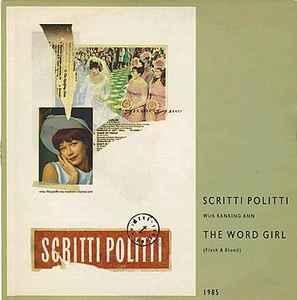 12 inch gebruikt - Scritti Politti - The Word Girl (Flesh..., Cd's en Dvd's, Vinyl Singles, Zo goed als nieuw, Verzenden
