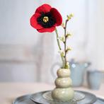 Vilt Bloem - Klaproos Rood Poppy - 40cm - Fairtrade Homedeco, Nieuw, Ophalen of Verzenden