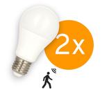 2 stuks Bailey LED peer met bewegingssensor E27 9W 820lm..., Ophalen of Verzenden, Nieuw