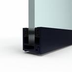 Klikprofiel 25X26X25 incl. kliklat & beglazingsrubbers-3000, Doe-het-zelf en Verbouw, Metalen, Ophalen of Verzenden, Nieuw