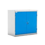 Gebruikte Materiaalkasten 2 deuren (cilindersluiting), Huis en Inrichting, Kasten | Lockerkasten, Ophalen of Verzenden, Gebruikt