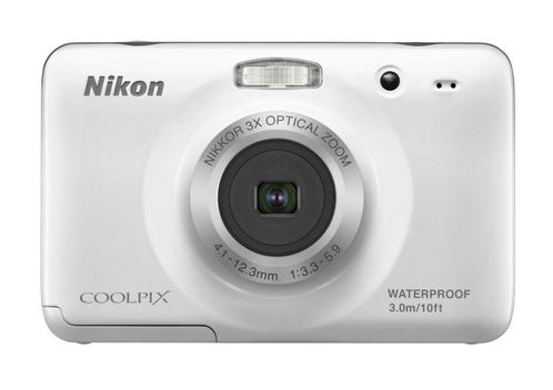 Nikon Coolpix S30 Digitale Compact Camera - Wit, Audio, Tv en Foto, Fotocamera's Digitaal, Zo goed als nieuw, Verzenden