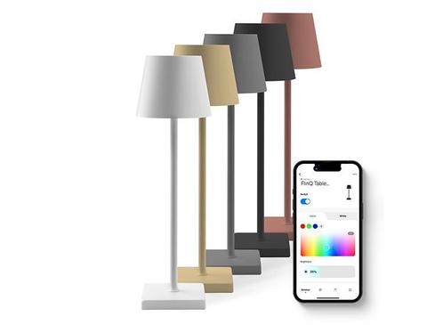 FlinQ Nova Draadloze Tafellamp - 3 Kleurstanden - Dimbaar -, Huis en Inrichting, Lampen | Losse lampen, Nieuw, Verzenden