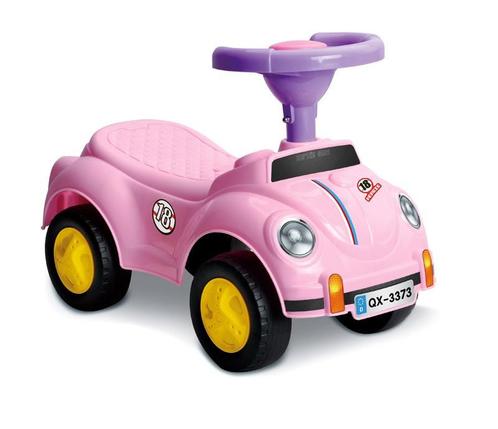 Loopauto de schattige kever, Ride on Cute Beetle Roze, Kinderen en Baby's, Speelgoed | Buiten | Voertuigen en Loopfietsen, Nieuw