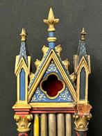 Neogothische reliekhouderkapel - Hout - 1850-1900, Antiek en Kunst