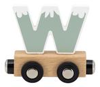 Tryco Houten Gekleurde Lettertrein - Letter W TR-353042, Verzenden, Nieuw