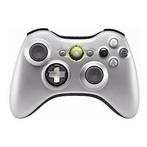 Microsoft Xbox 360 Controller Wireless Silver (Gebruikte..., Spelcomputers en Games, Spelcomputers | Xbox 360, Ophalen of Verzenden