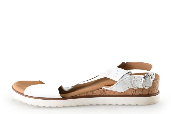 Gabor Sandalen in maat 40 Wit | 10% korting, Kleding | Dames, Schoenen, Wit, Zo goed als nieuw, Sandalen of Muiltjes, Verzenden