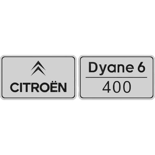 Type sticker Citroën Dyane 6 400 (Acadiane), Auto diversen, Auto-accessoires, Nieuw, Ophalen of Verzenden