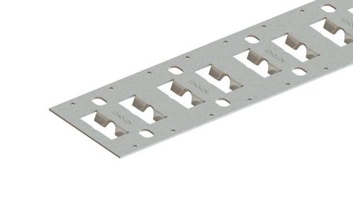 Bindrail Vlak Combi Staal Sleufgat + Rond Gat - 3 meter, Auto diversen, Auto-accessoires, Nieuw, Verzenden