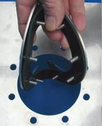 Mangat adapter en plaat 150mm RVS achteraf te installeren!, Watersport en Boten, Ophalen of Verzenden, Nieuw, Motor en Techniek