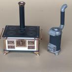 - - Poppenhuis Fornuis en potkachel, keuken - 2010-2020 -, Antiek en Kunst