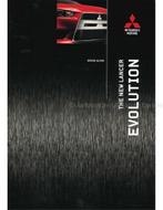 2008 MITSUBISHI LANCER EVOLUTION X BROCHURE NEDERLANDS, Boeken, Auto's | Folders en Tijdschriften, Nieuw, Author, Mitsubishi