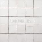 Equipe wandtegel manacor 10x10 wit glans handvorm, Doe-het-zelf en Verbouw, Tegels, Nieuw, Ophalen of Verzenden, 10 m² of meer