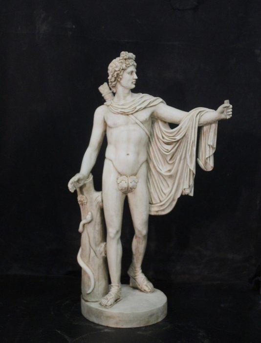 sculptuur, Apollo del Belvedere - 82 cm - Marmer, Antiek en Kunst, Antiek | Keramiek en Aardewerk