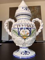 Léon Warin, Malicorne - Apothekerspot - Aardewerk - Grote, Antiek en Kunst