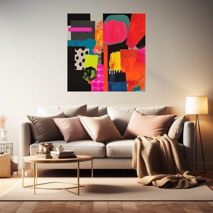 Karol Vallée - Colors in Motion - XXL, Antiek en Kunst, Kunst | Schilderijen | Modern