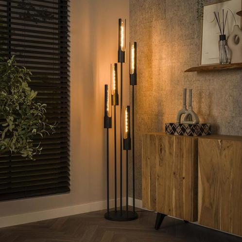 *WOONWINKEL* Vloerlamp 5 Lichts Tube Middel, Huis en Inrichting, Lampen | Vloerlampen, Nieuw, Verzenden