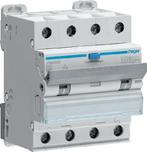 Hager ADM440G aardlekautomaat B40A 30mA 4P, Doe-het-zelf en Verbouw, Elektra en Kabels, Verzenden, Nieuw