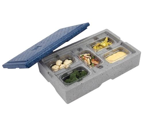 Maaltijd warmhoudbox | 50,5x31x12,5 cm HorecaTraders, Zakelijke goederen, Horeca | Keukenapparatuur, Verzenden