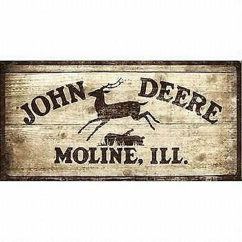 John Deere Moline ill.reclamebord, Verzamelen, Merken en Reclamevoorwerpen, Nieuw, Verzenden