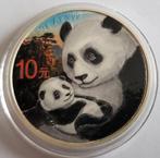 China, Volksrepubliek. 10 Yuan 2019 Panda, Colored, 30 gr