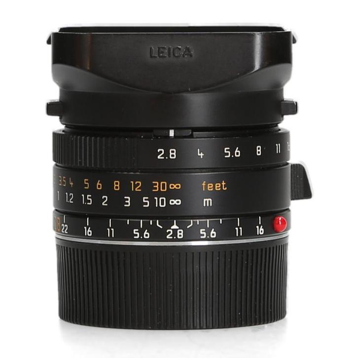 Leica 28mm F2.8 Elmarit-M ASPH (11606), Audio, Tv en Foto, Fotografie | Lenzen en Objectieven, Zo goed als nieuw, Ophalen of Verzenden