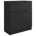 Dressoir Zwart 60x30x70 - Retourdeal - 64% Korting!, Nieuw, 25 tot 50 cm, Overige houtsoorten, 50 tot 100 cm