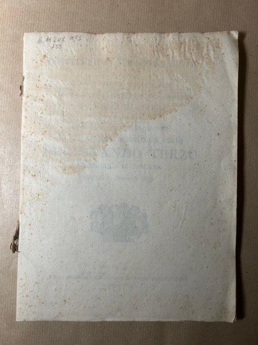 Ferdinando Terzo - Costituzioni e Regolamenti per la Sezione, Antiek en Kunst, Antiek | Boeken en Bijbels