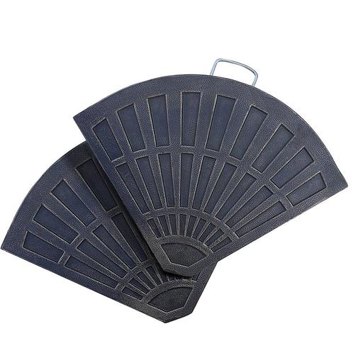 TRUUSK 2-delig. Set Gewichten Voor Parasolstandaard, Platen-, Tuin en Terras, Parasols, Nieuw, Verzenden