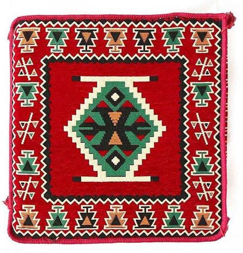 Ottomaanse kussen - Kelim - 60 cm - 60 cm, Antiek en Kunst, Kunst | Designobjecten