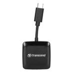 Transcend TS-RDC3 Externe geheugenkaartlezer USB-C Zwart, Audio, Tv en Foto, Fotografie | Geheugenkaarten, Gebruikt, Overige typen