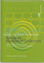 Basisboek kwalitatief onderzoek 9789020731798 Ben Baarda, Verzenden, Zo goed als nieuw, Ben Baarda