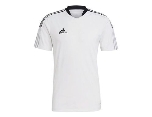 adidas - Tiro 21 Training Jersey - Wit Voetbalshirt - XL, Sport en Fitness, Voetbal